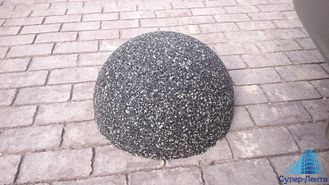 Половина шара из резиновой крошки ,60/30 см