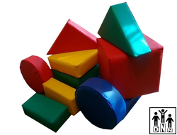 Детский игровой конструктор «Юный строитель»