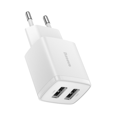 Адаптер питания Baseus Compact Charger 2U 10.5W EU