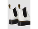 Dr Martens 2976 Smooth Leather Platform Chelsea White