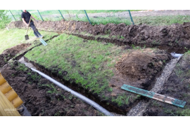 Дренаж участка