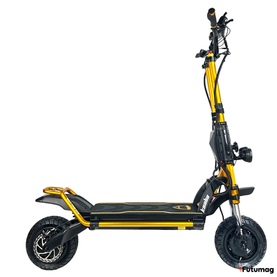 Электросамокат KAABO Wolf King GTR MAX желтый
