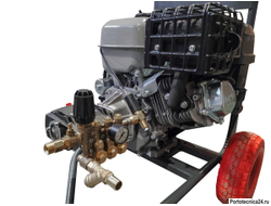 Мойка Комета 15/280 EWD-K с бензиновым двигателем 15 л.с. на тележке без аксессуаров