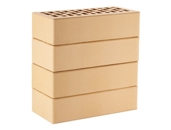 Кирпич облицовочный Пшеничный Гладкий 1 NF 250х120х65 М150-175 ЛСР