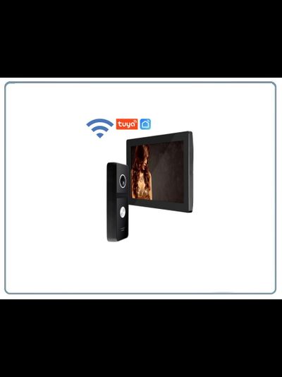 FREEDOM 10 FHD WIFI KIT - комплект из 10" сенсорного Full HD WIFI монитора и вызывной панели, с DVR (Tuya/Smart Life)
