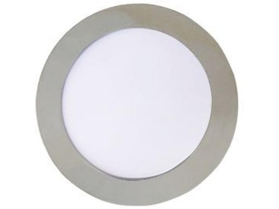 Светильник встраиваемый Ecola даунлайт 9W 4200K 4K Круг 145(130)x20 Хром DCRV90ELC