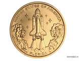 США 1 доллар 2025 год - Американские инновации - Мыс Канаверал