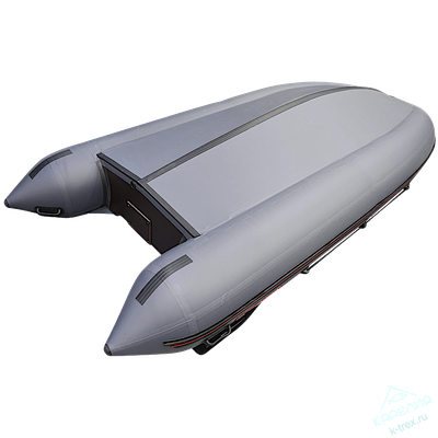 Лодка ПВХ Hunterboat Хантер Классика 390New2022 Серая