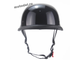 Шлем каска GXT 201 в ретро стиле, чёрный глянцевый