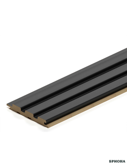 ПАНЕЛЬ СТЕНОВАЯ РЕЕЧНАЯ  BLACK LEAD 2700X119X16