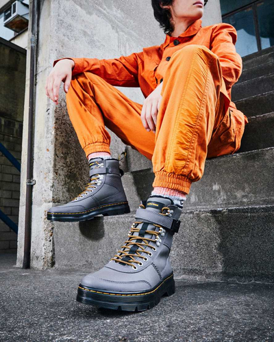 Ботинки Dr. Martens COMBS TECH GUNMETAL