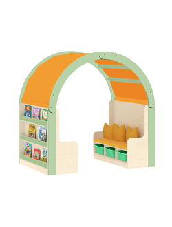 СТЕНКА ДОМИК 9 С КОНТЕЙНЕРАМИ