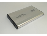Контейнер для HDD 2.5&#039; SATA USB 3.0, серебристый (гарантия 14 дней)