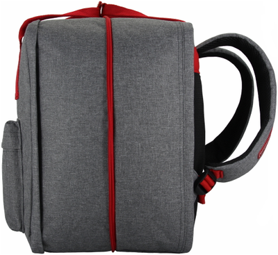 Рюкзак Сумка Чемодан ручная кладь 36x30x27 Optimum Pobeda RL, серый