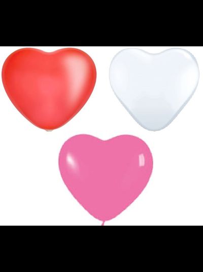 Шар Премиум 30 см "Сердце" МИКС