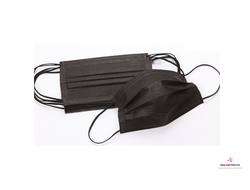 Маска медицинская  одноразовая Черная 50 шт ПАКЕТ