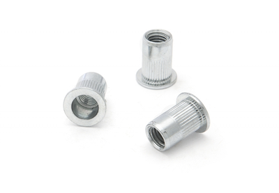 Заклепки резьбовые стальные с насечкой М4х11мм (150 шт в пакете)