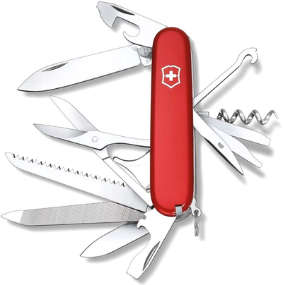 VICTORINOX Ranger 1.3763, 91 мм, 21 функция, красный