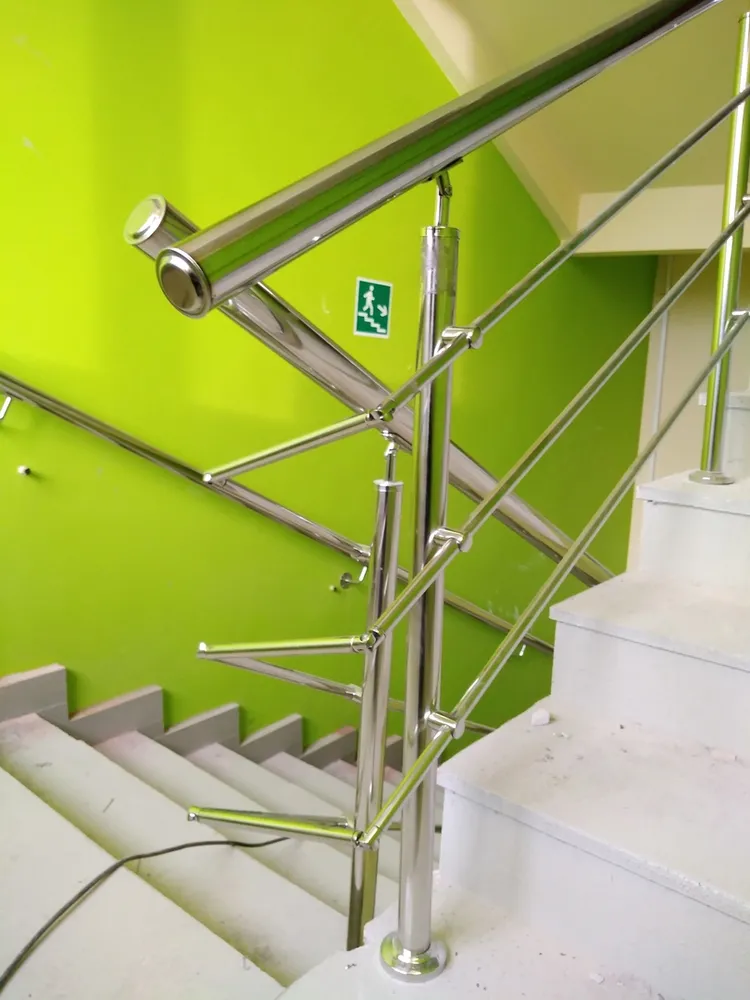 поворот 180 градусов без соединения поручня