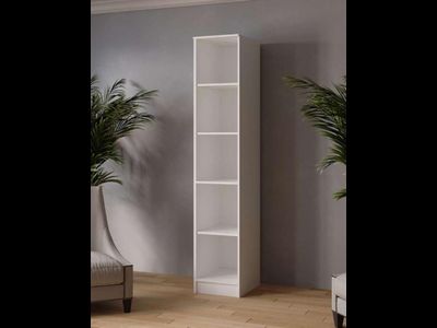 Шкаф-пенал 04 Лагуна Белый/Юкон (ТЭКС