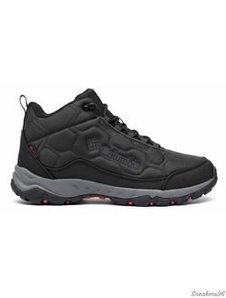 Мужские ботинки Columbia Trailstorm Mid Warm с Мехом Black – ваш надежный спутник в зимний сезон. Эт