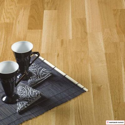 Паркетная доска Polarwood C;lassic Дуб Орегон 138 мм 1-полосный без фаски лак замок 2G толщина 14 мм 2.2 м2