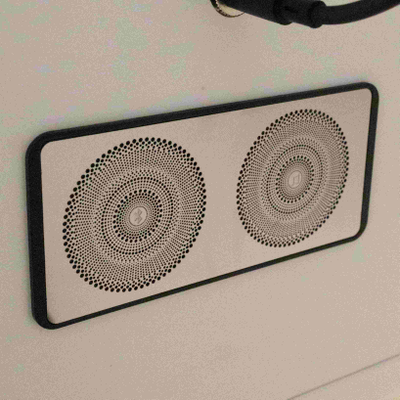 Умная тумбочка с отпечатком пальца | белая