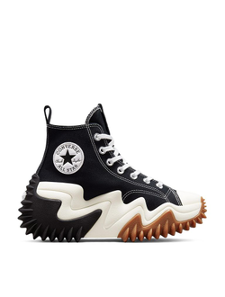 Кеды Converse Run Star Motion Cx Platform Canvas черные высокие на платформе 171545C