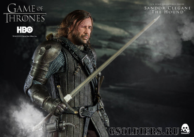 Купить коллекционную фигурку Сандора Клигана (Sandor Clegane), Игра Престолов (Game of Thrones) 1/6