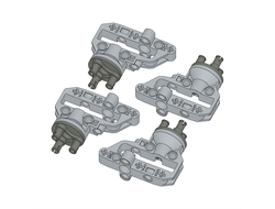!АНАЛОГ! Wheels, Bearings and Suspension /  Portal Hubs,  (SSP1)