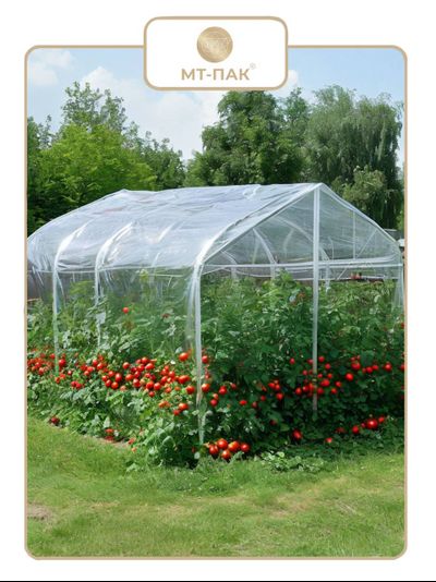 Пленка для парника и теплицы 4 м × 100 м 150 мкм 34 кг МТ-ПАК