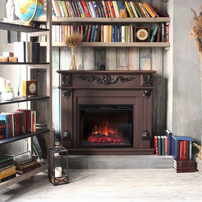 Электрокамин Philadelphia DN с очагом Sparta 25.5 LED