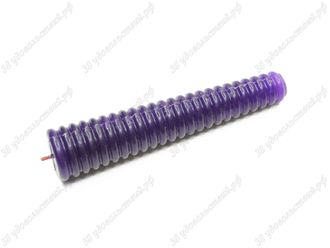 Низкотемпературная бондажная свеча Kinbaku38 Спираль Фиолетовый