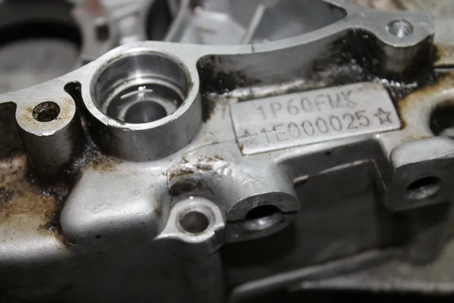 До
сварка аргон. Восстановление алюминиевой детали. картер мото. Аргон66