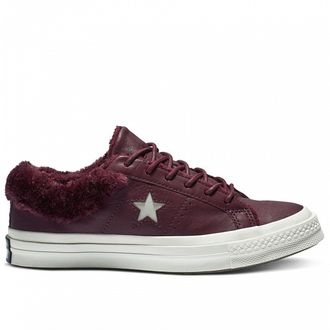 Кеды Converse (Конверс) One Star бордовые