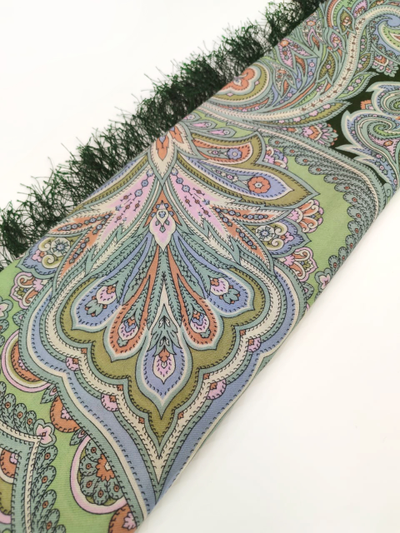 Павловопосадский платок Предчувствие весны 2027-9