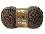Nako Superlambs Special 4932 коричневый