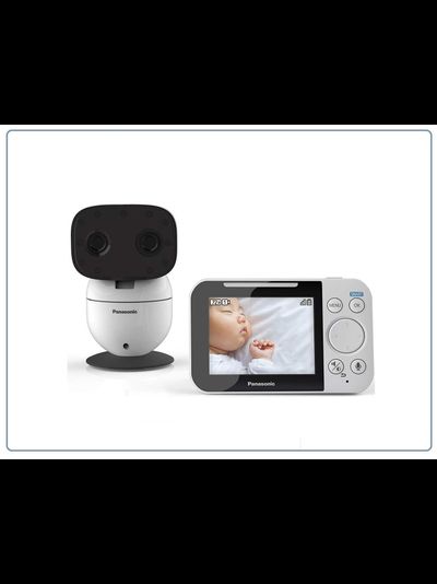 Видеоняня Panasonic KX-HN3001-X4. В комплекте монитор 3,5" и четыре поворотных видеокамеры, VGA