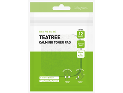 Dermal Tea Tree Calming Toner Pad / Dermal Тонизирующие пэды с экстрактом чайного дерева (12 шт * 23 мл)