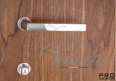 Фиксатор поворотный круглый Venezia Unique WC-30 (серия SLIM) полированный хром