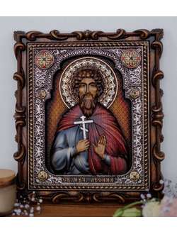 Икона святой мученик Леонид
