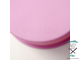 Форма силиконовая для выпечки Доляна «Круг», 9,5×5,4 см, цвет розовый
