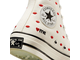 Кеды Converse Chuck 70 Embroidered Lips белые высокие женские