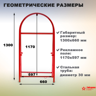 Штендер уличный