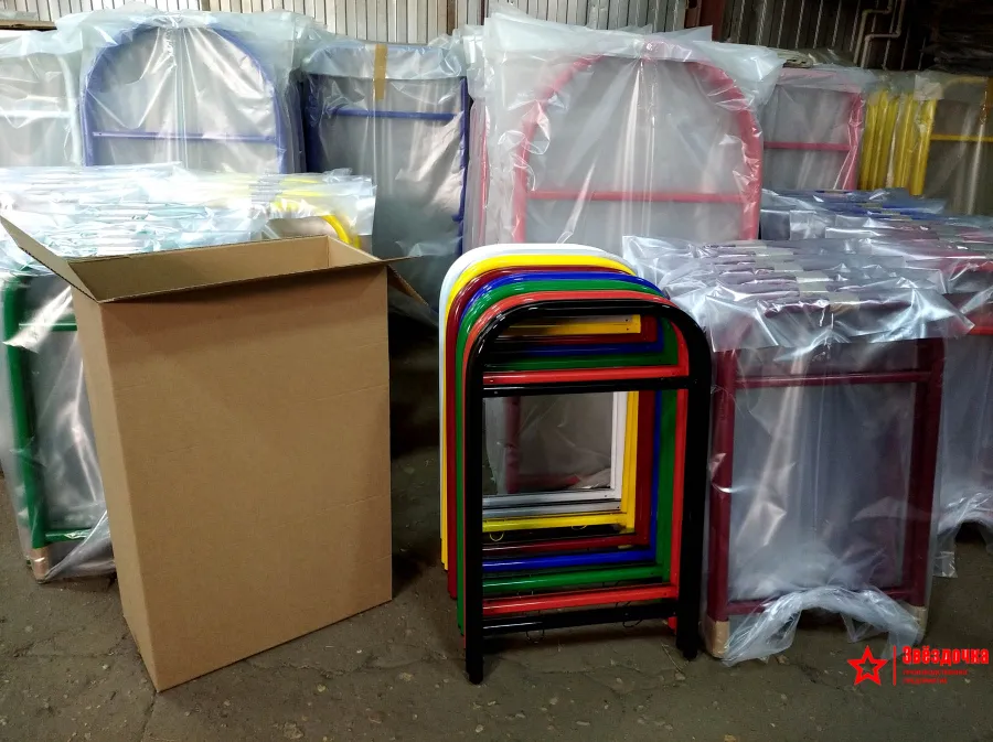 Различные формы рам штендеров