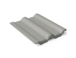 Цементно-песчаная черепица BRAAS Франкфуртская Серый