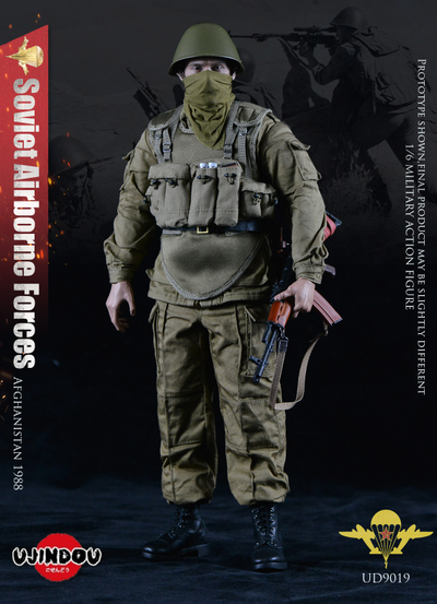 Советский десантник в Афганистане - КОЛЛЕКЦИОННАЯ ФИГУРКА 1/6 SOVIET AIRBORNE TROOPS VDV IN AFGHANISTAN (UD9019) - UJINDOU