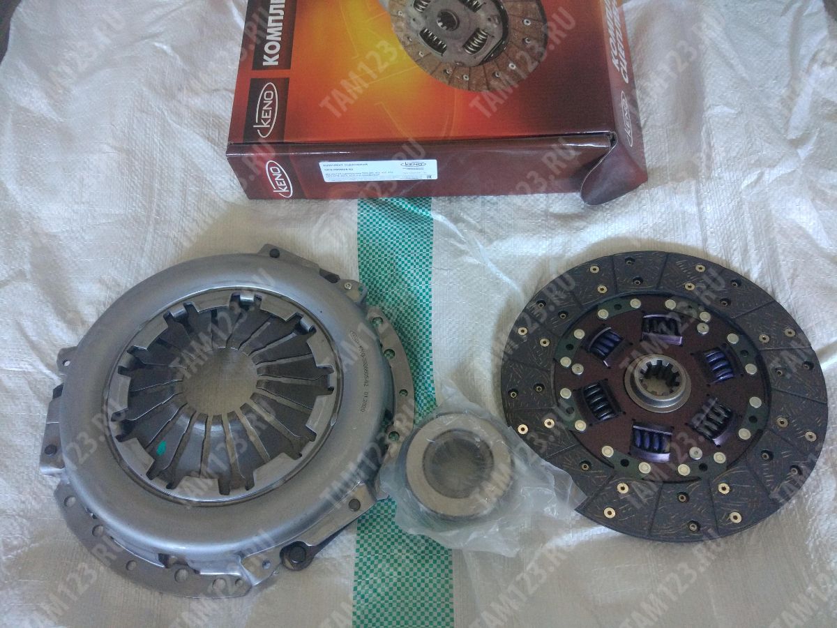 Комплект сцепления "КОМФОРТ" (многоступенчатый демпфер: "мягкое" включение и улучшенное гашение коле