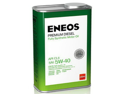 Масло моторное ENEOS Premium Disel CI-4 5W40 синтетическое 1 л 8809478943091