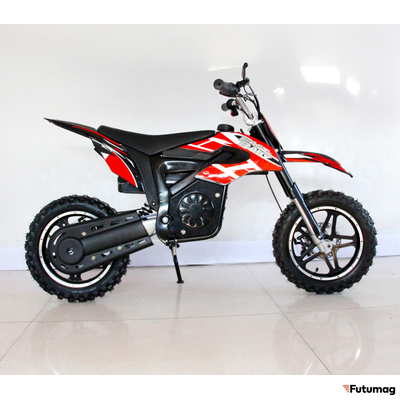 Электромотоцикл GreenCamel Питбайк DB400, 48V 1200W R10 быстросъемная батарея красный